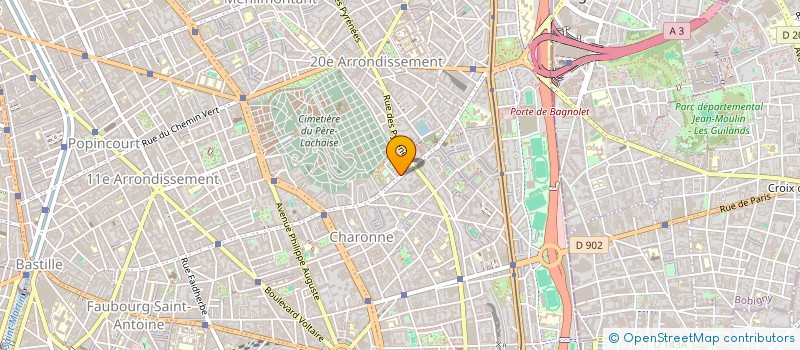 localisation de l'entreprise ESPRIT MINGA  PARIS