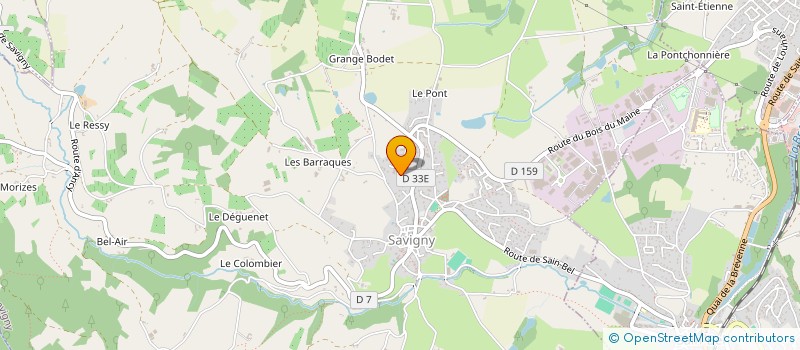 localisation de l'entreprise ESPRIT MOUSSE à LENTILLY