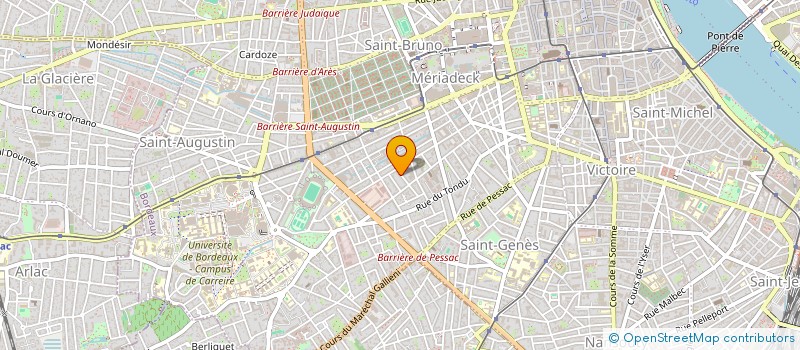 localisation de l'entreprise ESPRIT MUSIK  BORDEAUX