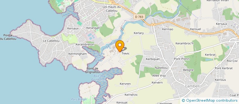 localisation de l'entreprise ESPRIT NAT'URE à TREGUNC