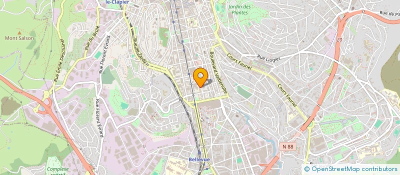 localisation de l'entreprise ESPRIT NATURE  SAINT-ETIENNE