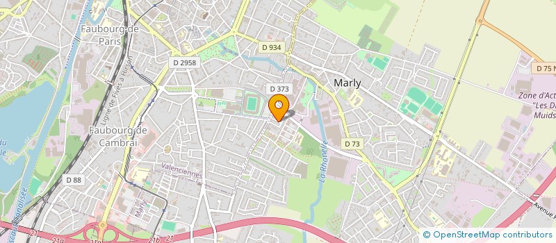 localisation de l'entreprise ESPRIT NATURE MILITAIRE BUSHCRAFT SECURITAIRE  MARLY