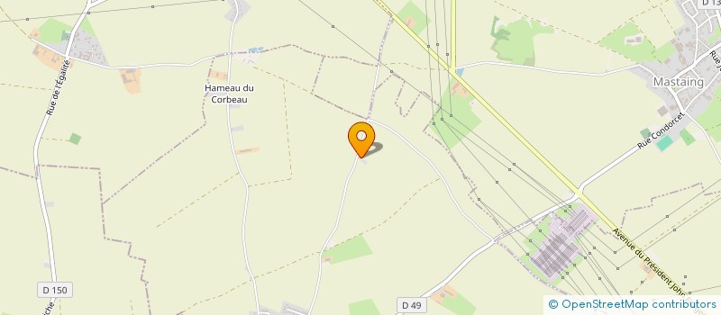 localisation de l'entreprise ESPRIT NORDIC MUSHING CLUB  MARQUETTE-EN-OSTREVANT