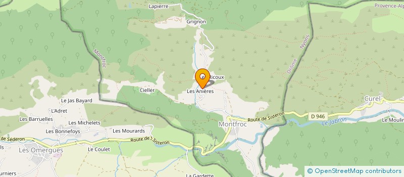 localisation de l'entreprise ESPRIT PARAPENTE  MEVOUILLON