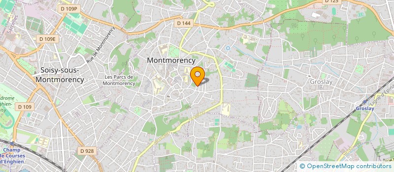 localisation de l'entreprise ESPRIT PARKING  MONTMORENCY