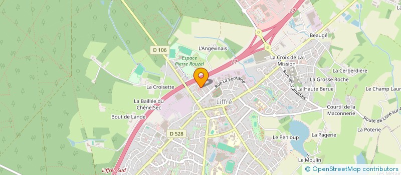 localisation de l'entreprise ESPRIT PEINTURE ECO  LIFFRE