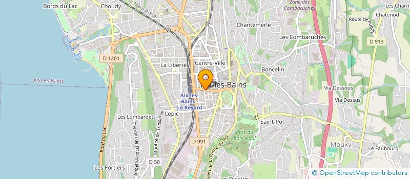 localisation de l'entreprise ESPRIT PIONNIER à AIX-LES-BAINS