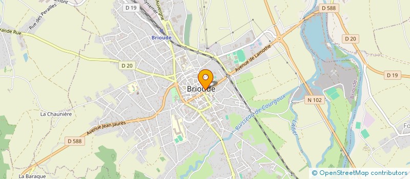 localisation de l'entreprise ESPRIT PLONGEE BRIVADOIS ESPB à BRIOUDE