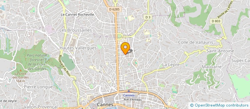 localisation de l'entreprise ESPRIT RACING à CANNES