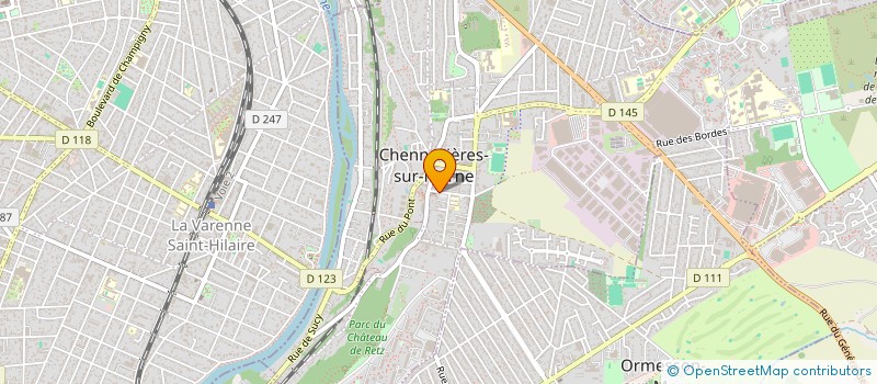 localisation de l'entreprise ESPRIT RENOV  CHENNEVIERES-SUR-MARNE