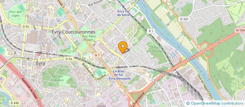 localisation de l'entreprise ESPRIT SECURITE ASSISTANCE à EVRY-COURCOURONNES