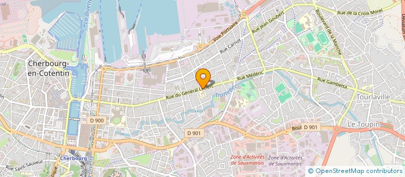 localisation de l'entreprise ESPRIT SIGNALETIQUE  CHERBOURG-EN-COTENTIN