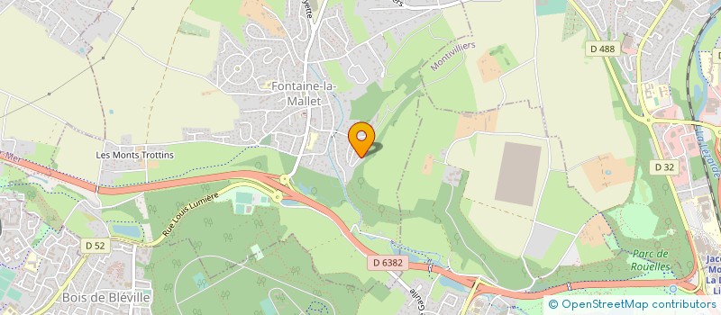 localisation de l'entreprise ESPRIT SPORT  FONTAINE-LA-MALLET