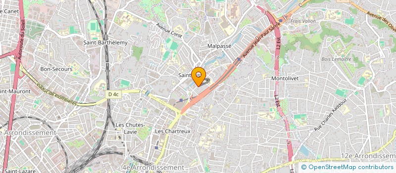 localisation de l'entreprise ESPRIT SUD à MARSEILLE