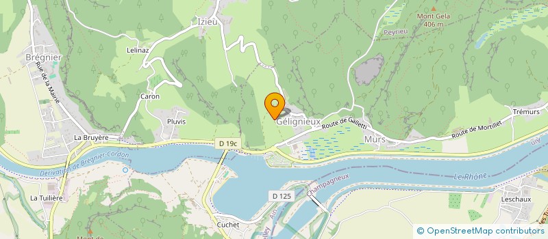 localisation de l'entreprise ESPRIT SUD  MURS-ET-GELIGNIEUX