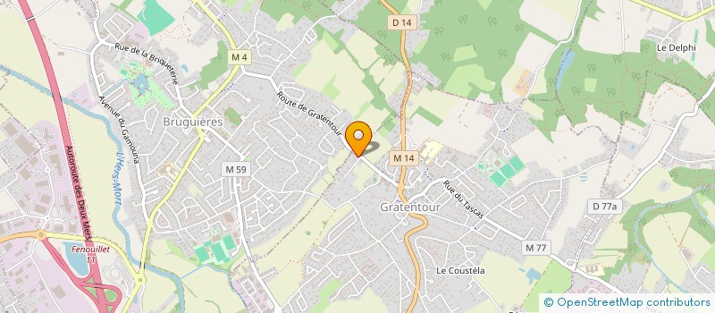 localisation de l'entreprise ESPRIT TAEKWONDO GRATENTOUR  GRATENTOUR