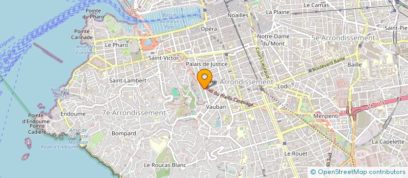 localisation de l'entreprise ESPRIT TOILE DE FOND à MARSEILLE