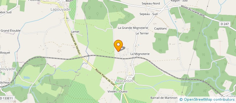 localisation de l'entreprise ESPRIT TOPO  MARANSIN