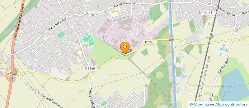 localisation de l'entreprise ESPRIT TP à VENDIN LE VIEIL
