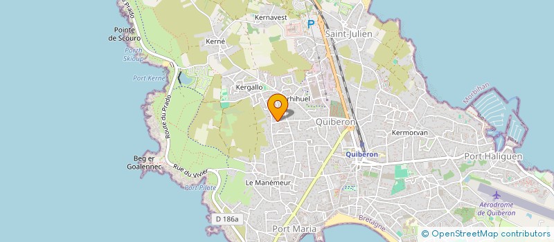 localisation de l'entreprise ESPRIT TRAVAUX à QUIBERON
