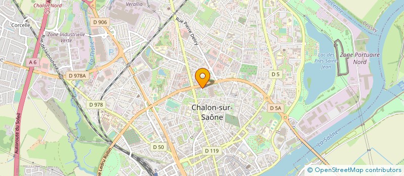 localisation de l'entreprise ESPRIT TUNING 71  CHALON-SUR-SAONE