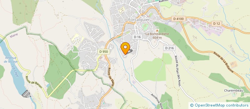 localisation de l'entreprise ESPRIT ULM 83 à FORCALQUIER