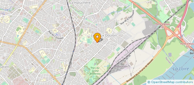 localisation de l'entreprise ESPRIT USAGE BOIS à NANTES