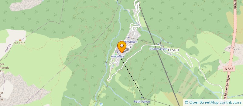 localisation de l'entreprise ESPRIT VALCOSY  MODANE