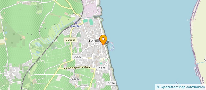 localisation de l'entreprise ESPRIT VIGNE à PAUILLAC