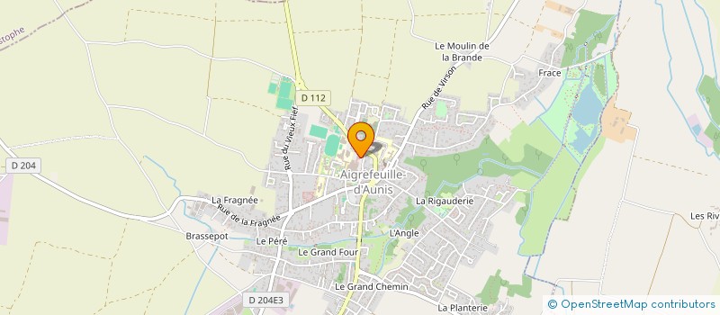 localisation de l'entreprise ESPRIT VRAC à AIGREFEUILLE-D'AUNIS