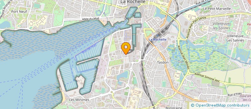 localisation de l'entreprise ESPRIT YACHTING SARL à LA ROCHELLE