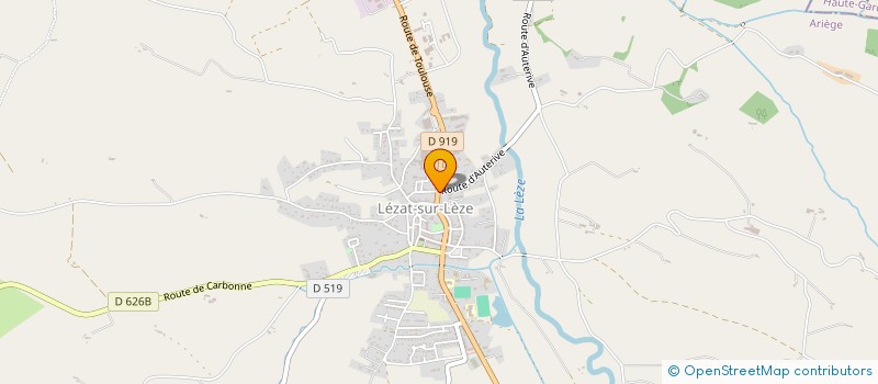 localisation de l'entreprise ESPRIT ZINC à LEZAT-SUR-LEZE