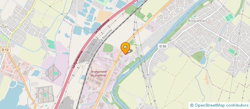 localisation de l'entreprise ESPRITS LOISIRS  ROQUES