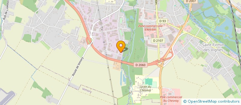localisation de l'entreprise ESPROFRANCE à VILLEMANDEUR