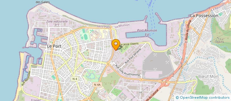localisation de l'entreprise ESPS (ETABLISSEMENT SANITAIRE PLOMBERIE SOLAIRE)  LE PORT