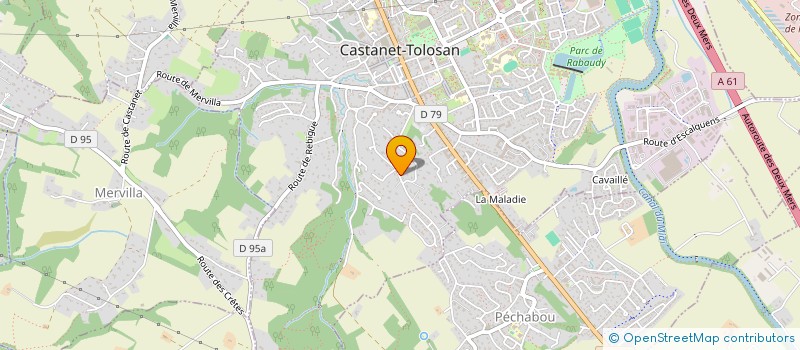 localisation de l'entreprise ESQUAL FINANCE à CASTANET-TOLOSAN