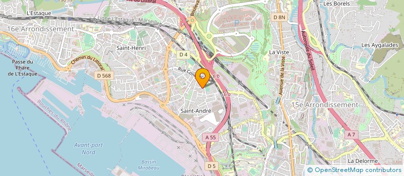 localisation de l'entreprise ESQUALIBUR à MARSEILLE