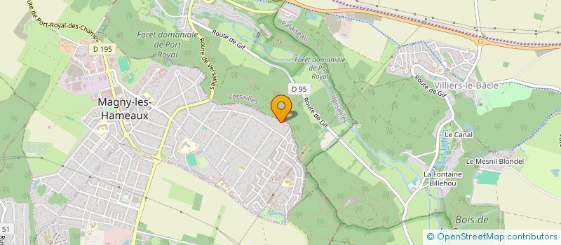 localisation de l'entreprise ESQUEDA  MAGNY-LES-HAMEAUX