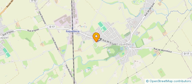 localisation de l'entreprise ESQUELRUN  ESQUELBECQ