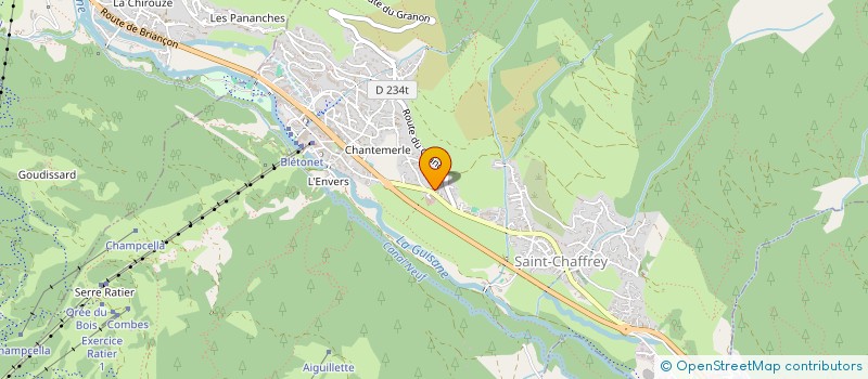 localisation de l'entreprise ESQUER PATRICK ET MARIE-JOSE  SAINT-CHAFFREY