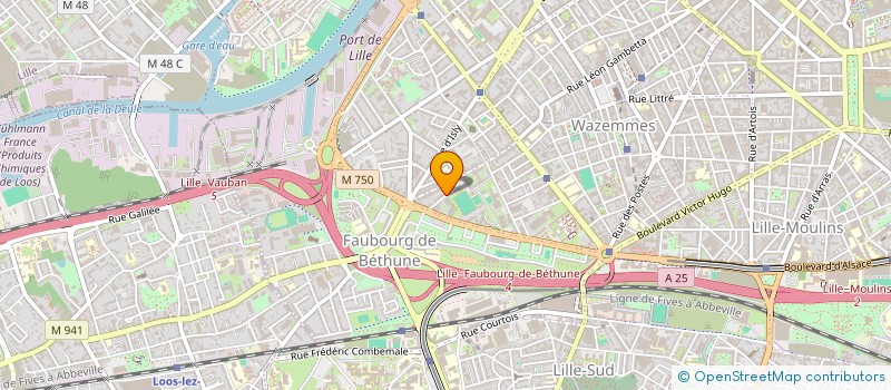localisation de l'entreprise ESQUERMES146 à LILLE