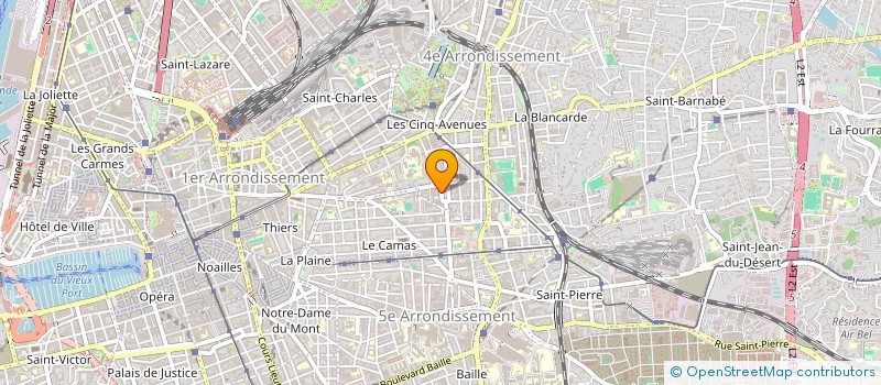 localisation de l'entreprise ESQUIF SARL à MARSEILLE