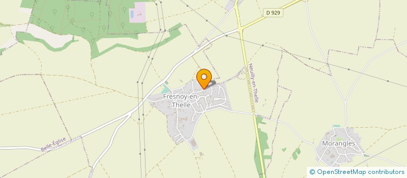 localisation de l'entreprise ESQUINZO  FRESNOY-EN-THELLE