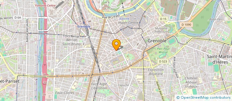 localisation de l'entreprise ESQUIRE à GRENOBLE