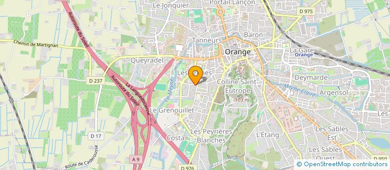 localisation de l'entreprise ESQUIROL  ORANGE