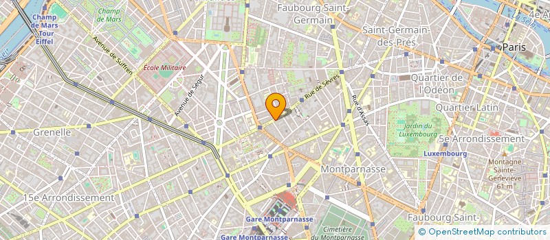 localisation de l'entreprise ESQUISSE à PARIS