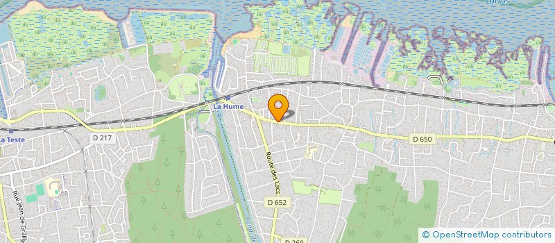 localisation de l'entreprise ESQUISSE à GUJAN-MESTRAS