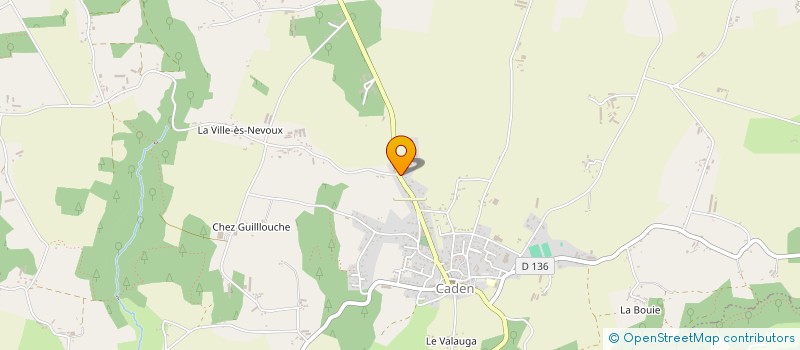 localisation de l'entreprise ESQUISSE  CADEN