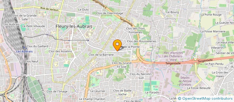 localisation de l'entreprise ESQUISSE à ORLEANS