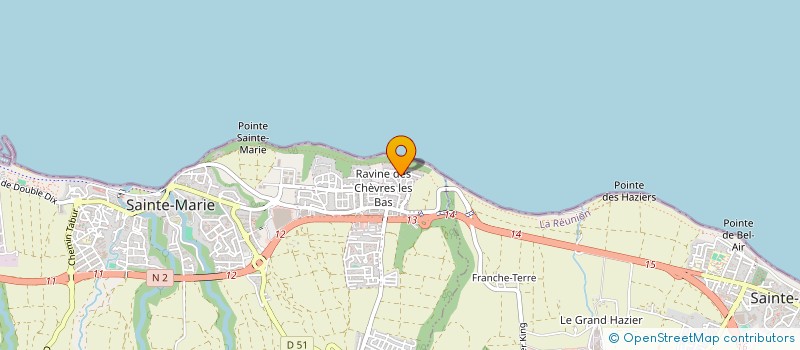 localisation de l'entreprise ESQUISSE  SAINTE-MARIE